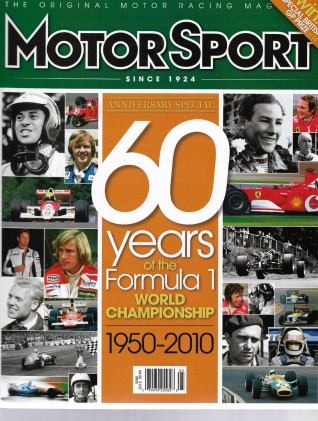 MOTOR SPORT 2010 MAY - F1 HISTORY, FORD SIERRA COSWORTH, R-R GHOST*